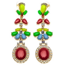 Серьги "Краски лета", артикул 2104
